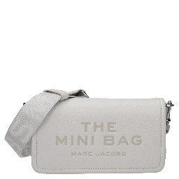 White Leather Crossbody Bag