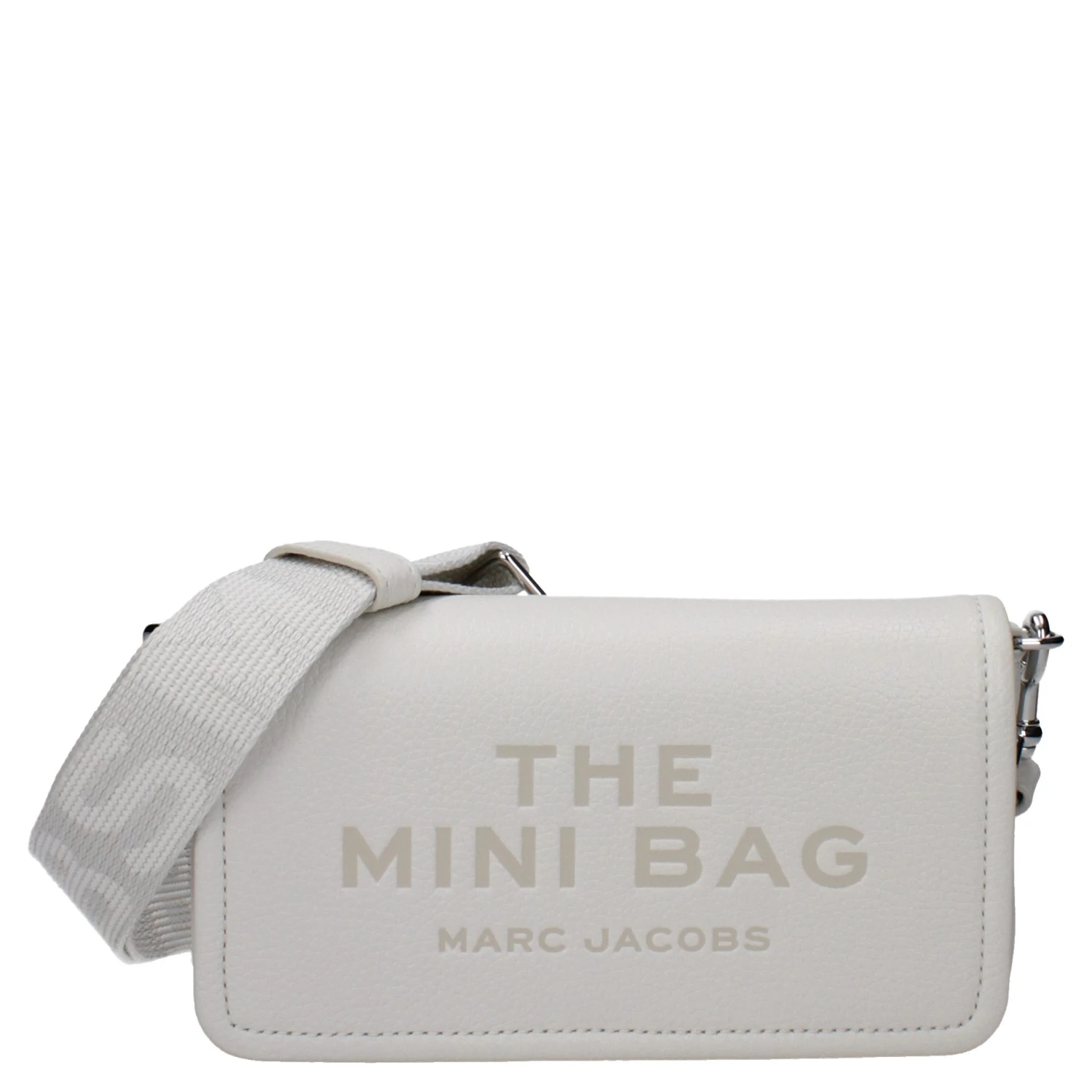 White Leather Crossbody Bag