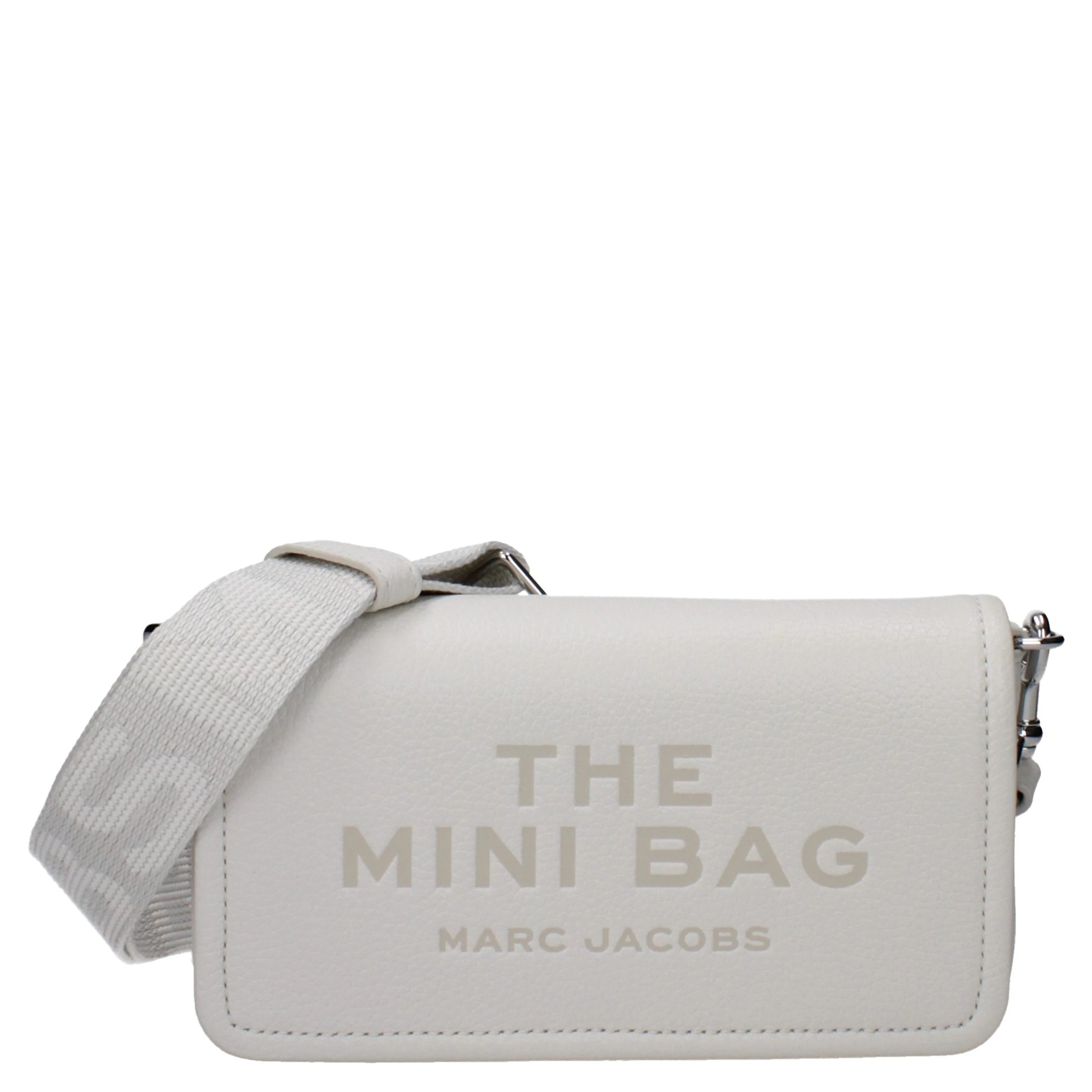 White Leather Crossbody Bag