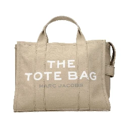 Beige Fabric Handbag