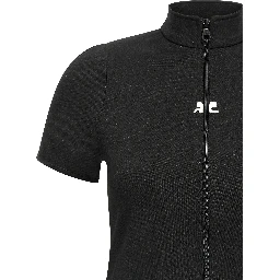 Black Polyester Top