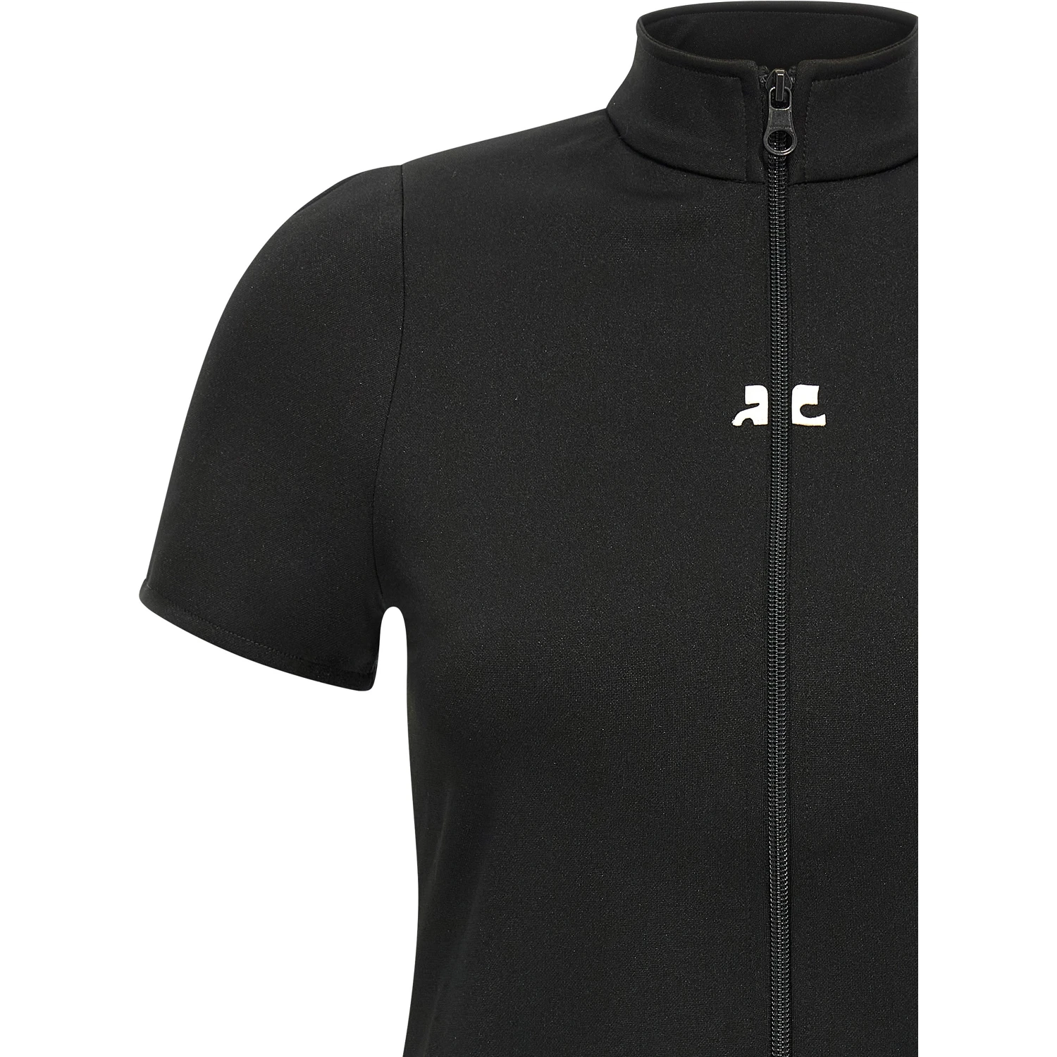 Black Polyester Top