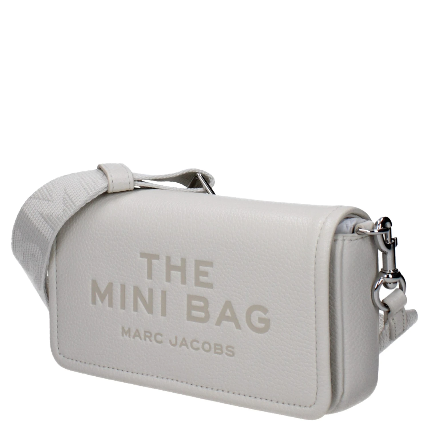 White Leather Crossbody Bag