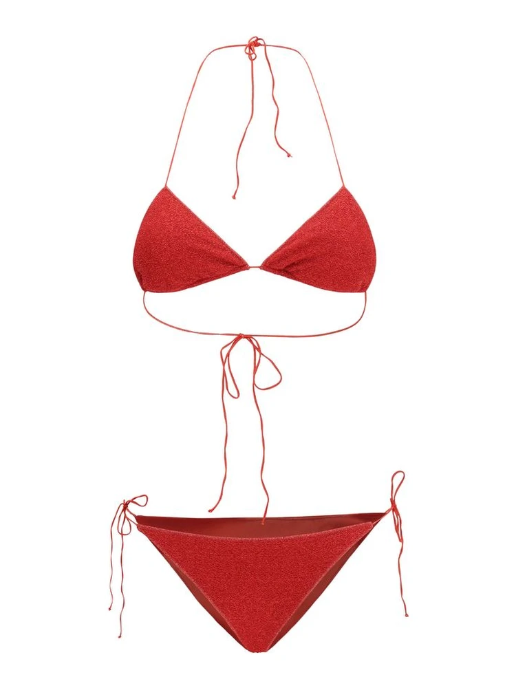Multicolor Elastane Bikini