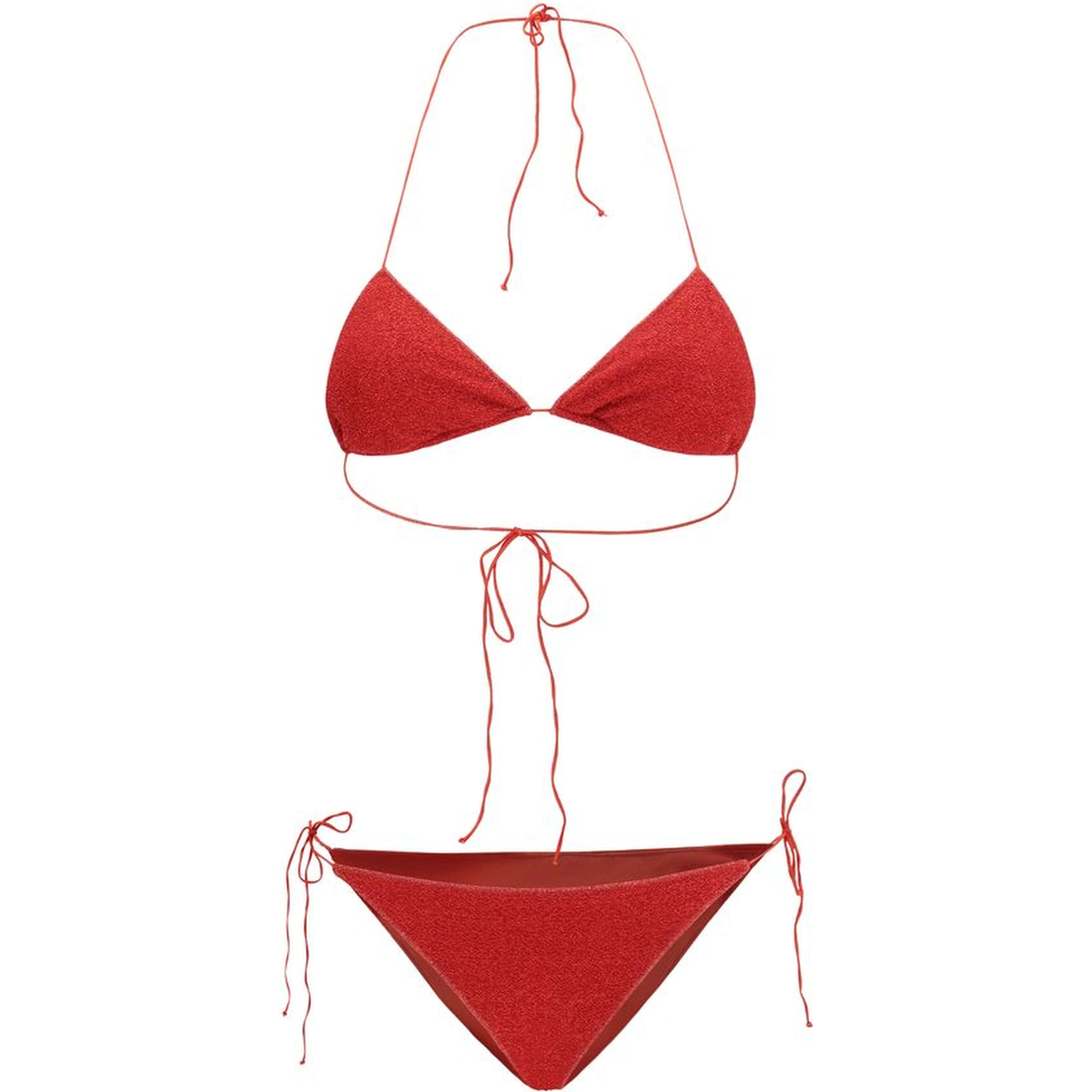 Multicolor Elastane Bikini