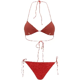 Multicolor Elastane Bikini