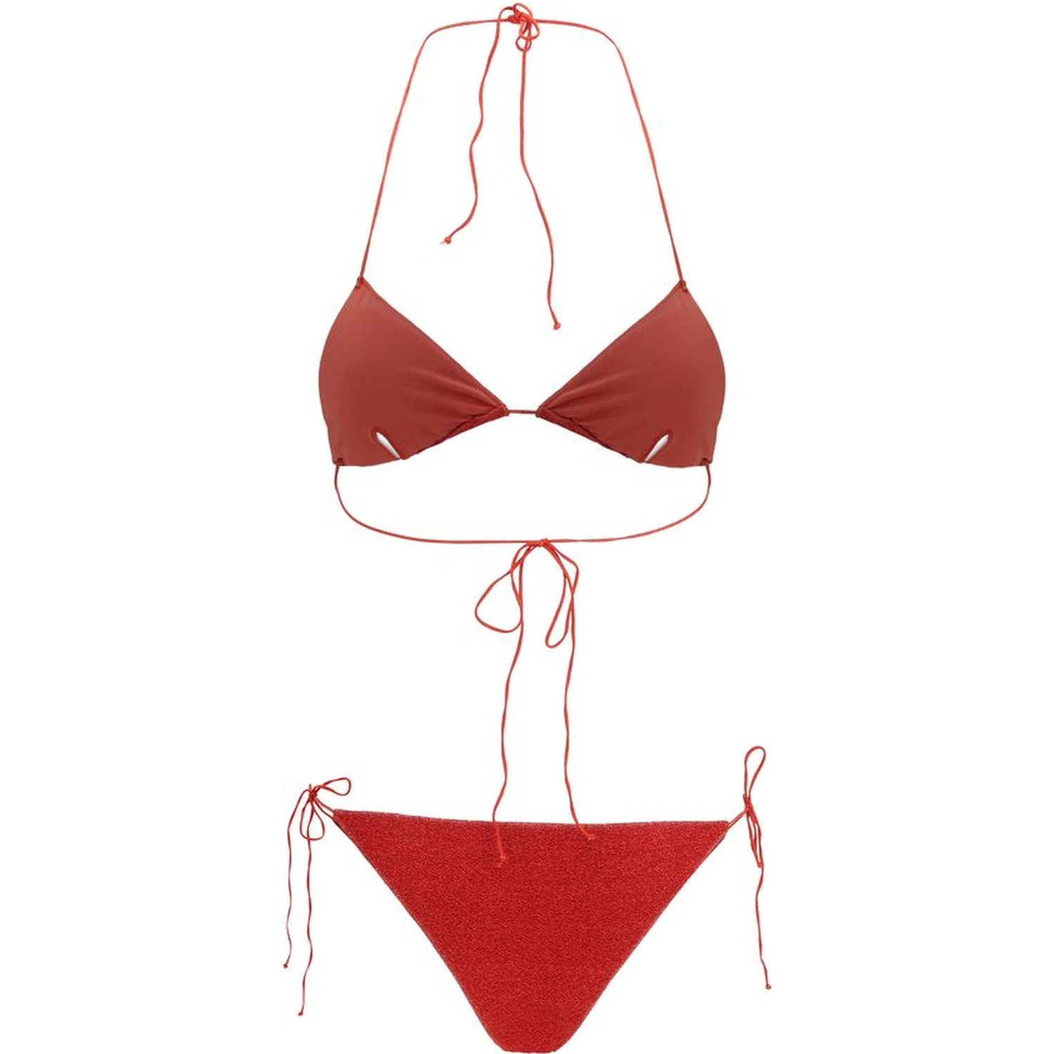 Multicolor Elastane Bikini