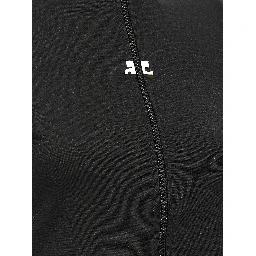 Black Polyester Top