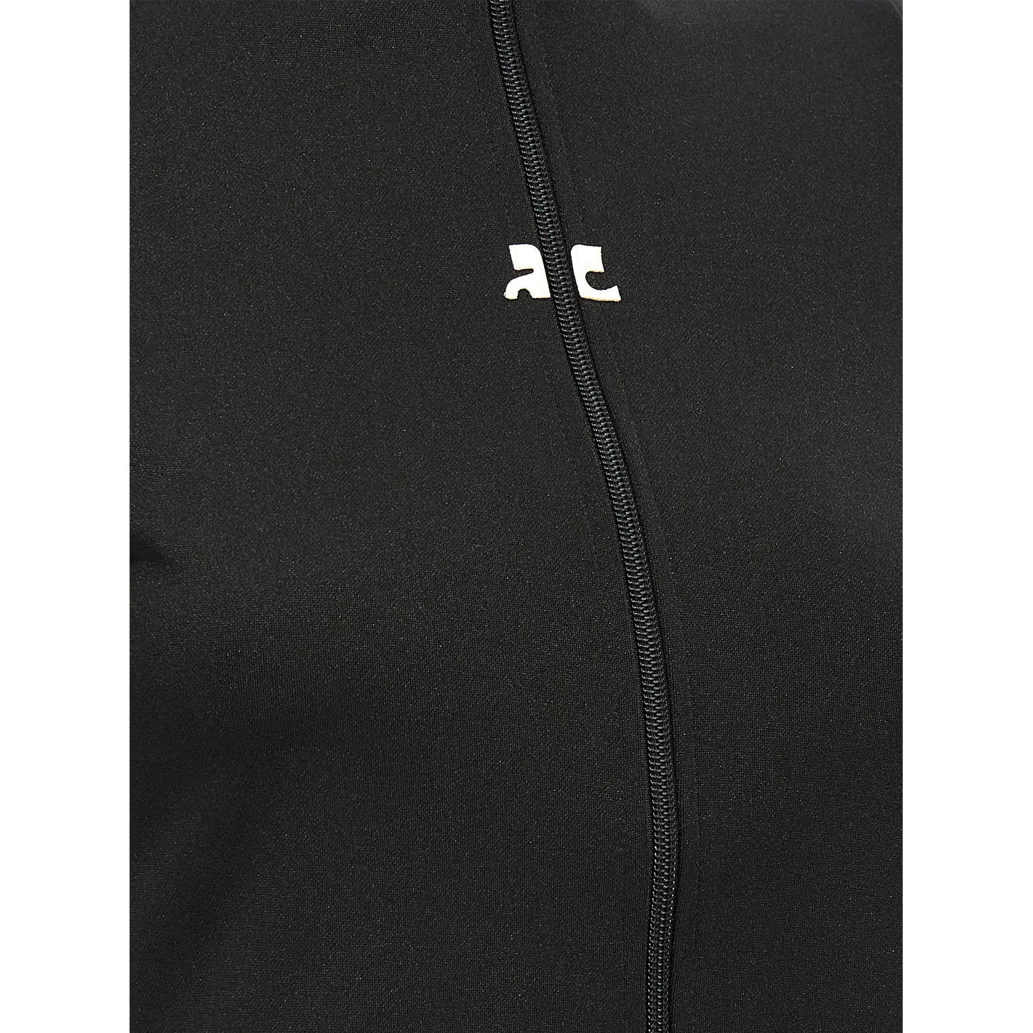 Black Polyester Top
