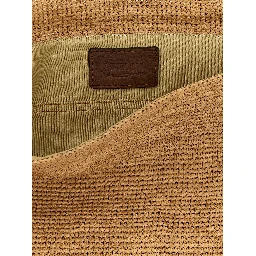 Beige Raffia Handbag