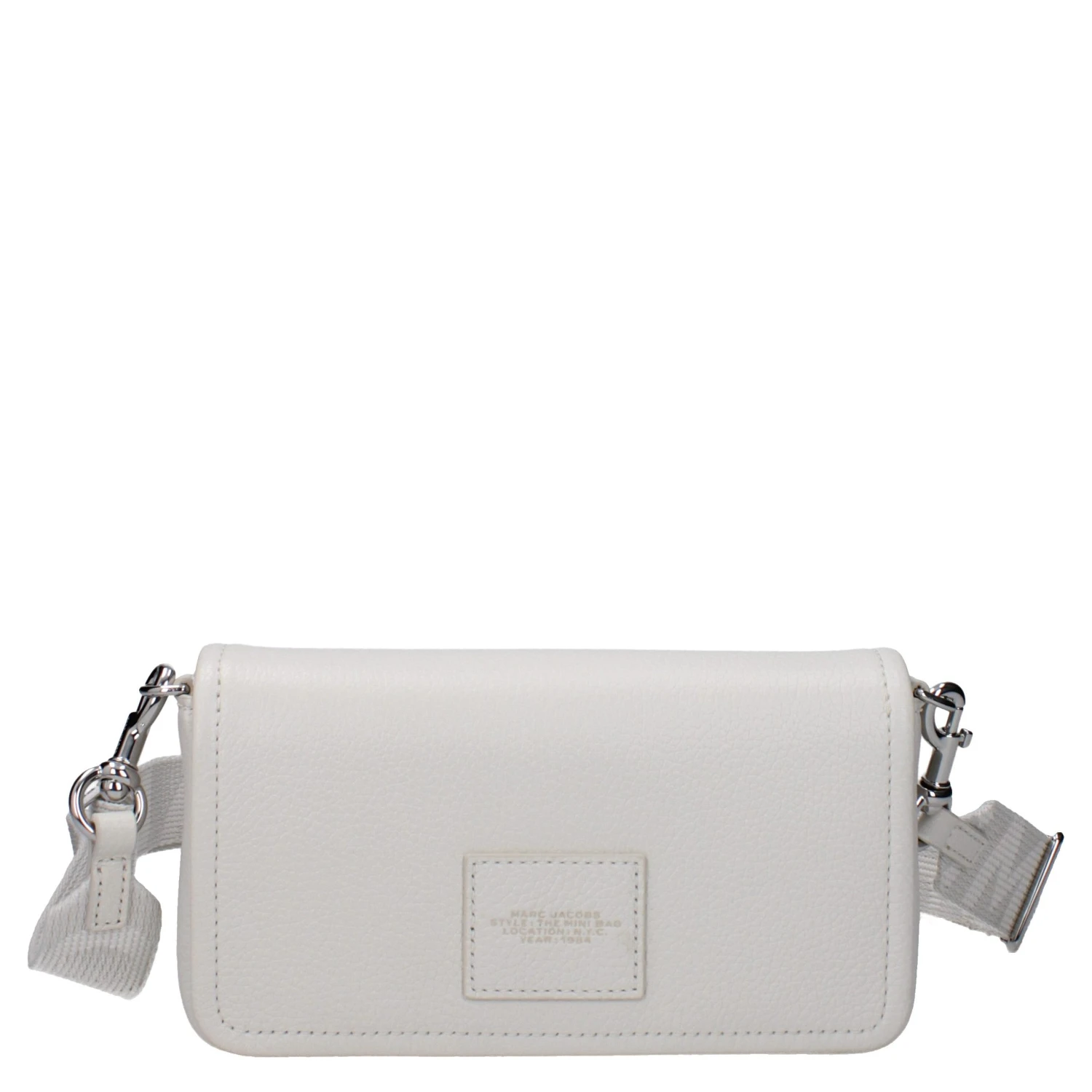 White Leather Crossbody Bag