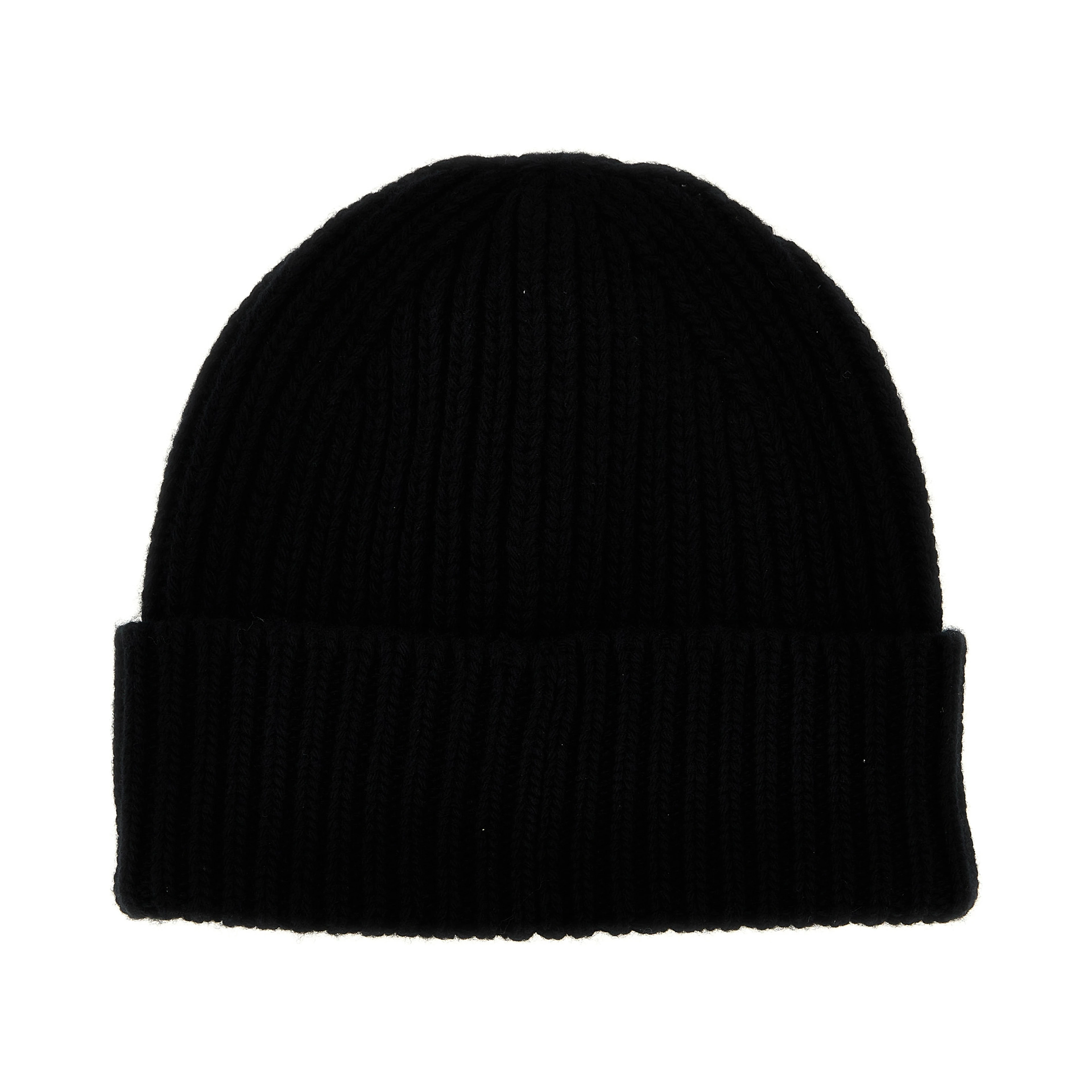 Black Wool Beanie