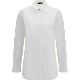 White Cotton Dress Shirt