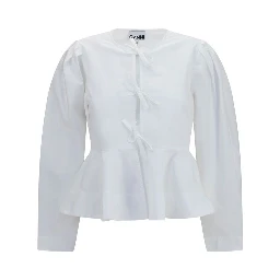 White Cotton Blouse