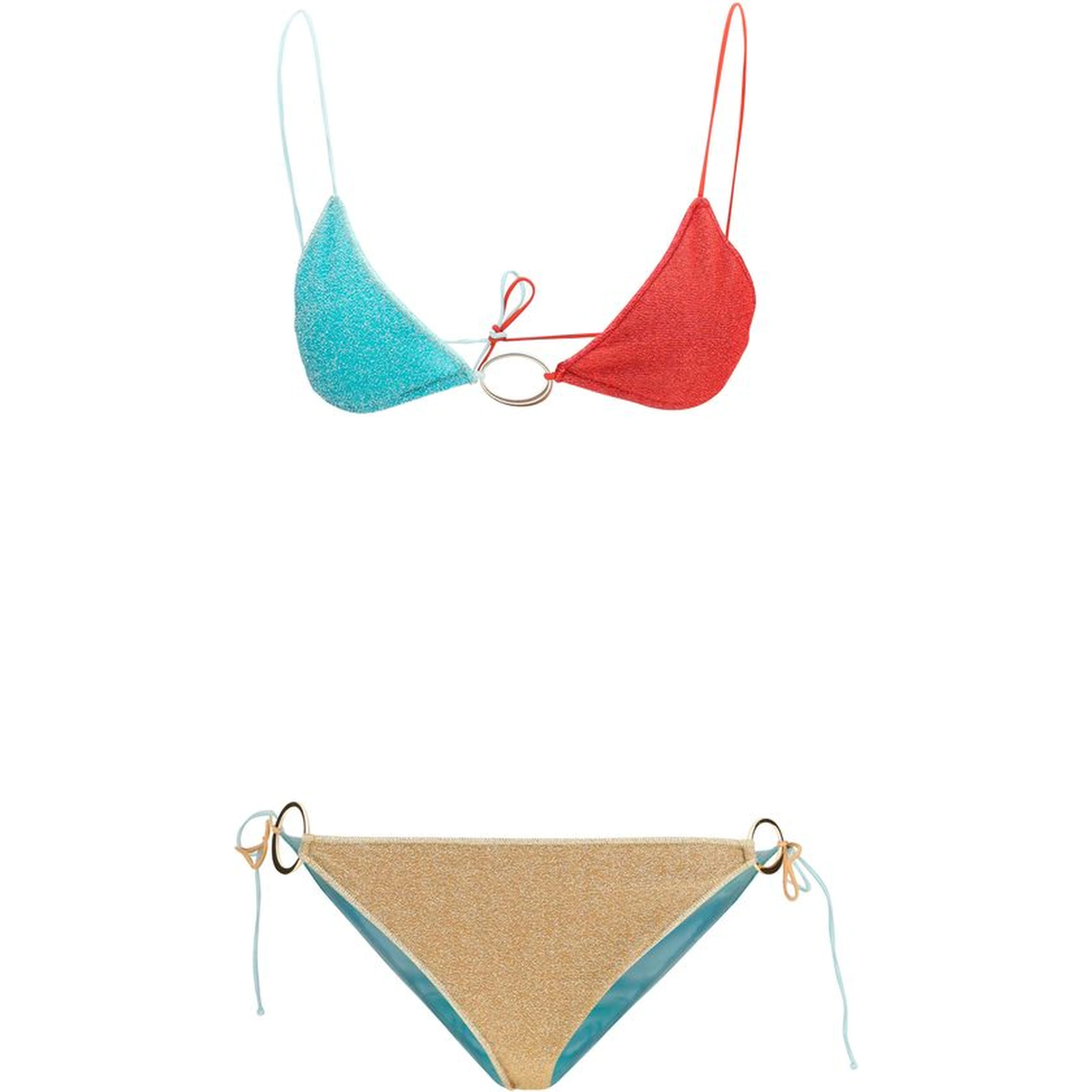 Multicolor Polyamide Bikini