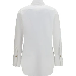 White Cotton Dress Shirt