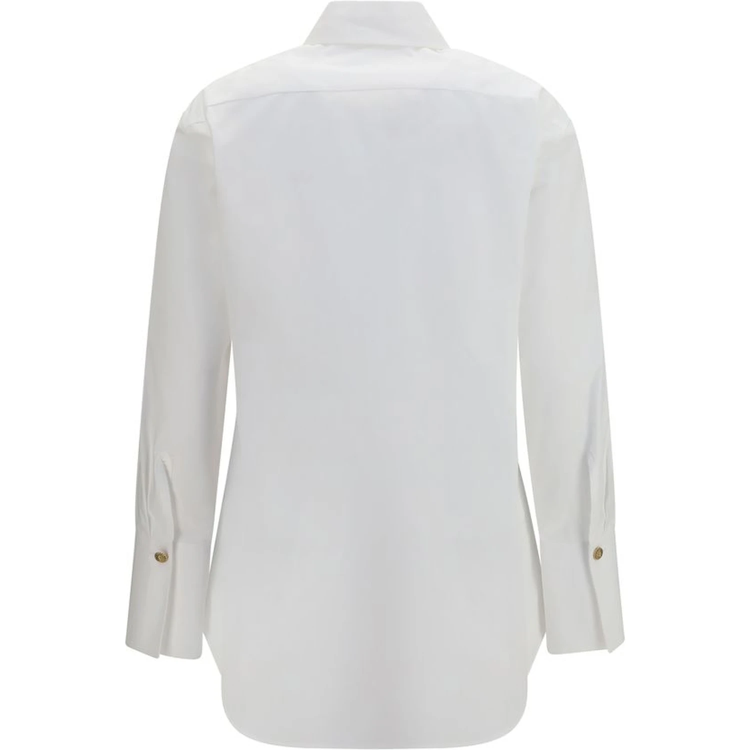 White Cotton Dress Shirt
