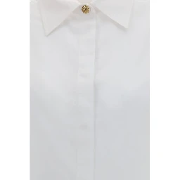 White Cotton Dress Shirt