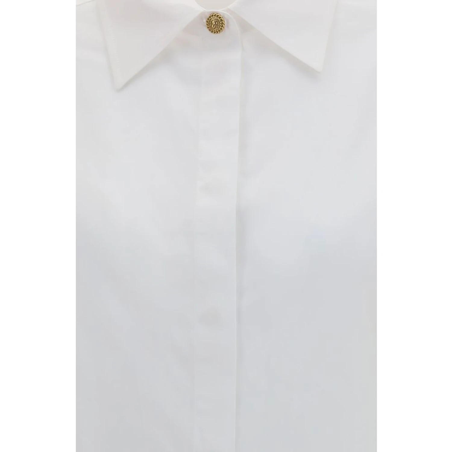 White Cotton Dress Shirt