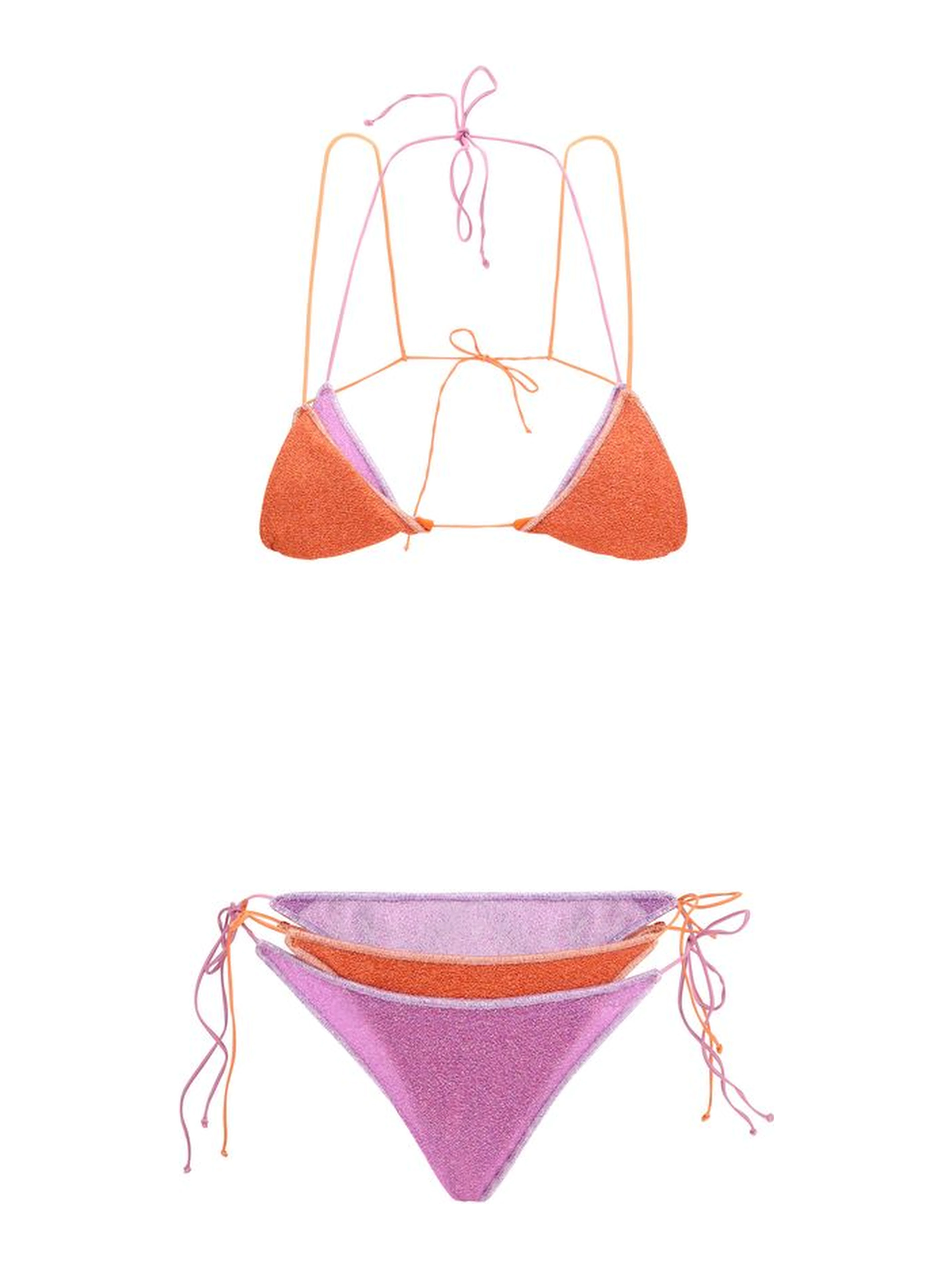 Multicolor Polyamide Bikini