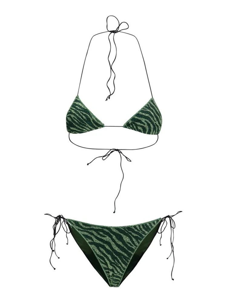 Bicolor Polyamide Bikini
