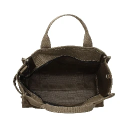 Green Fabric Handbag