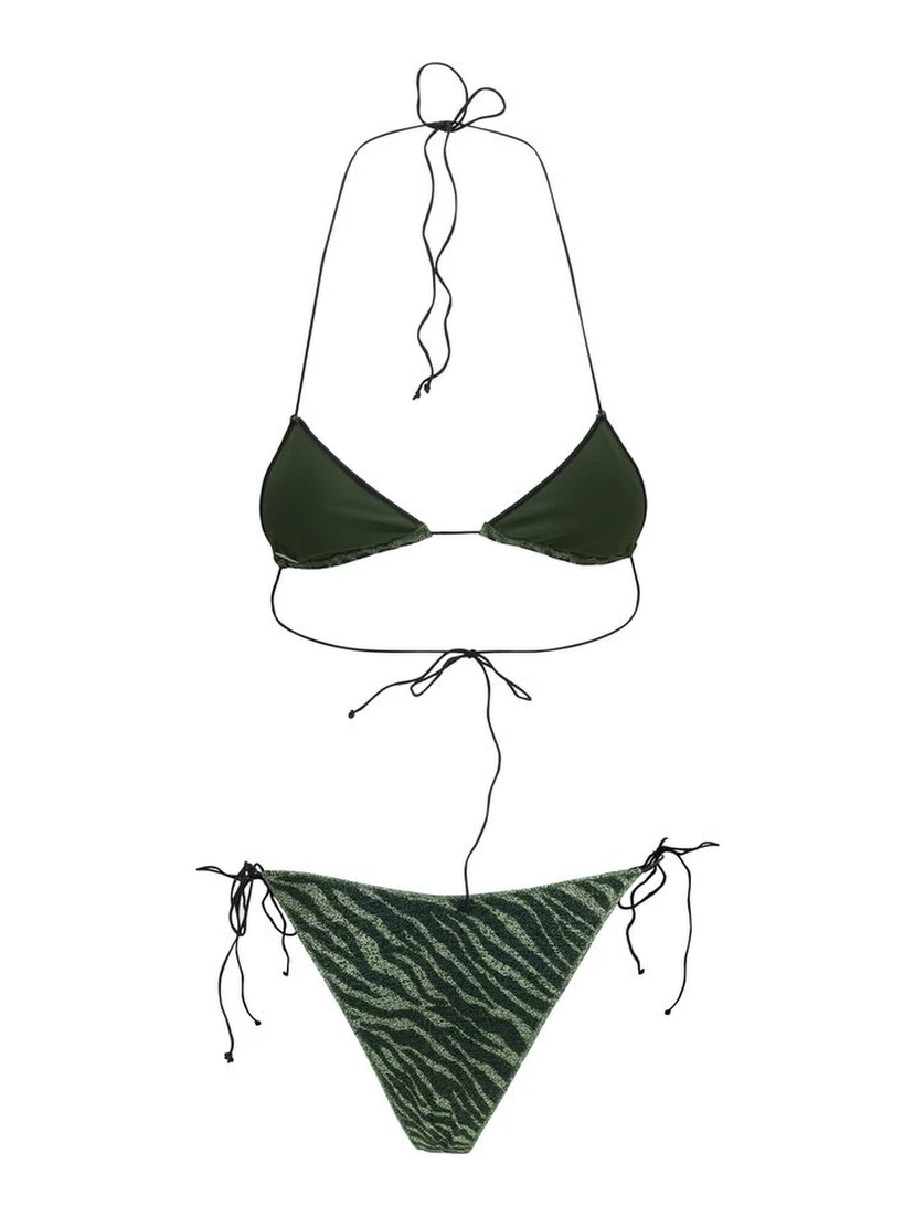 Bicolor Polyamide Bikini