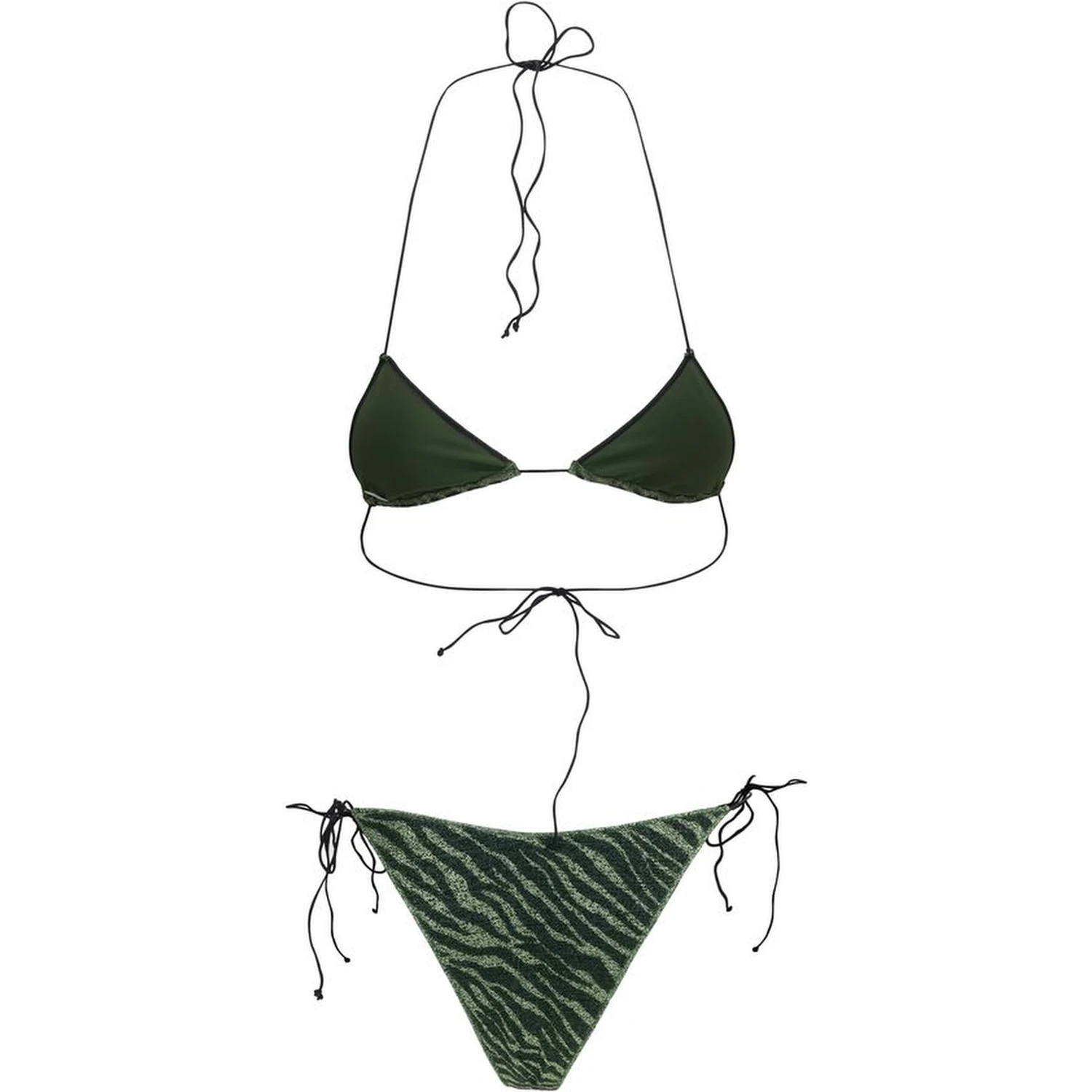 Bicolor Polyamide Bikini
