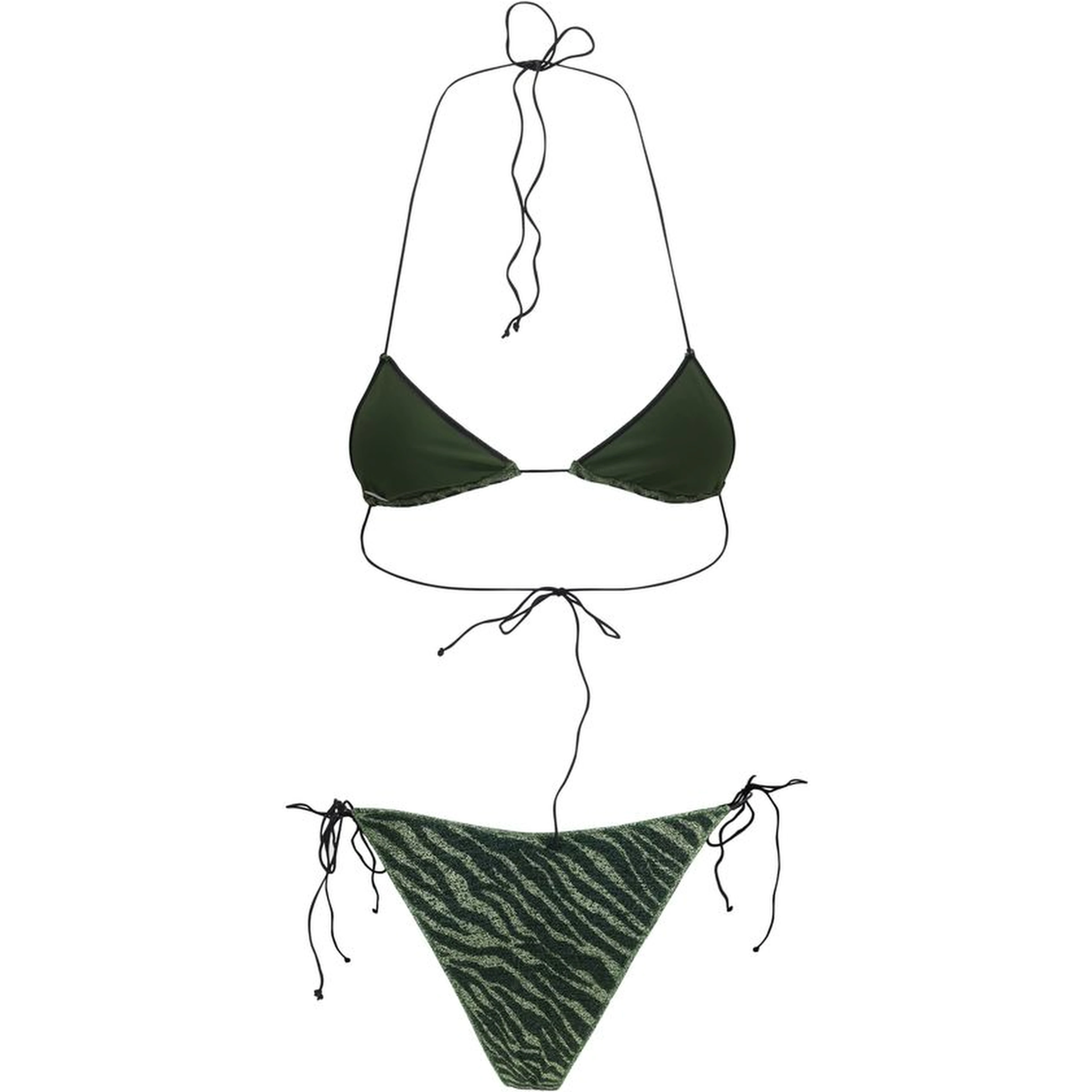 Bicolor Polyamide Bikini