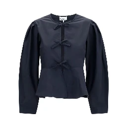 Black Cotton Blouse