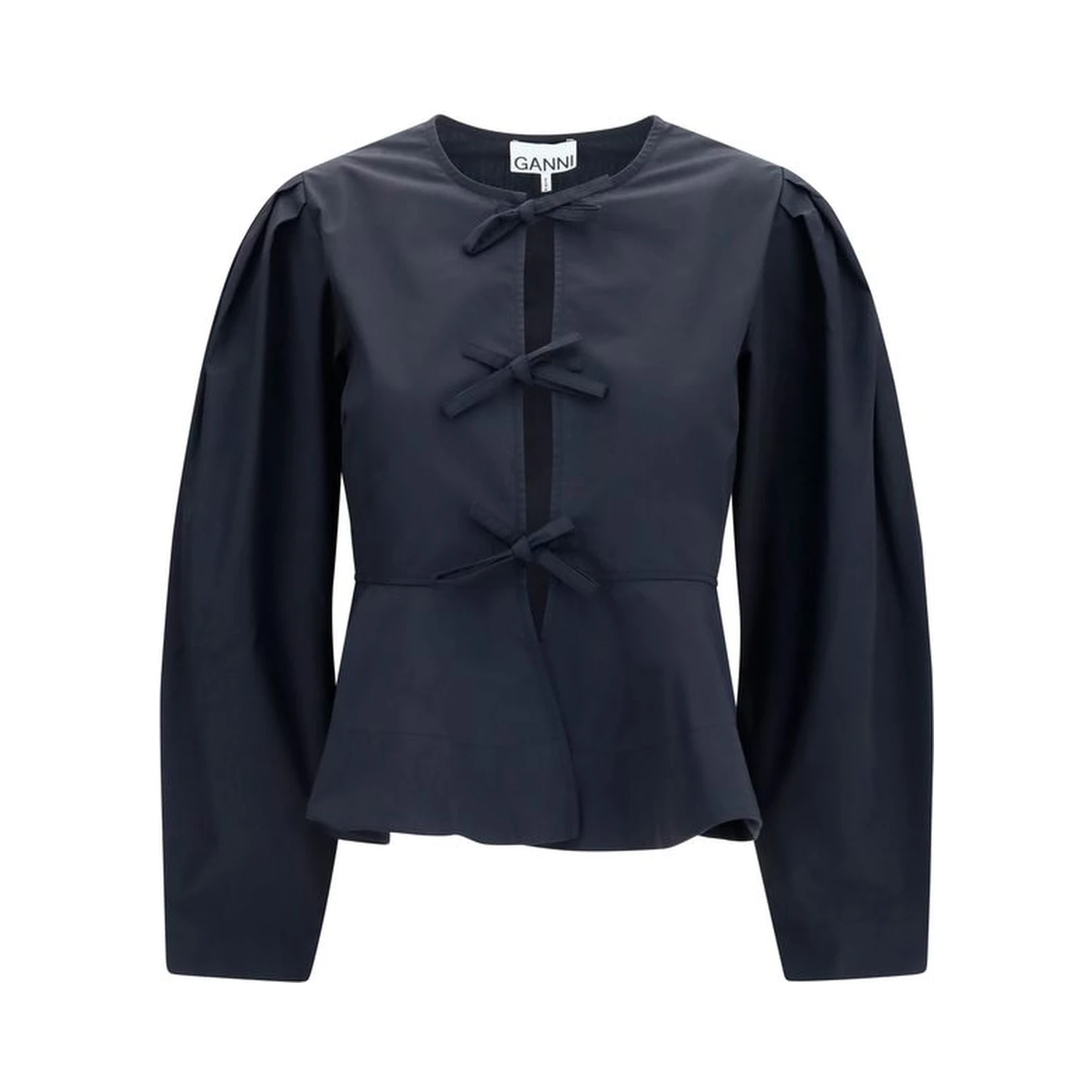 Black Cotton Blouse