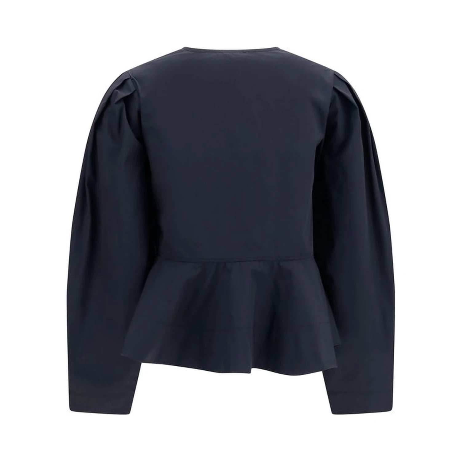 Black Cotton Blouse