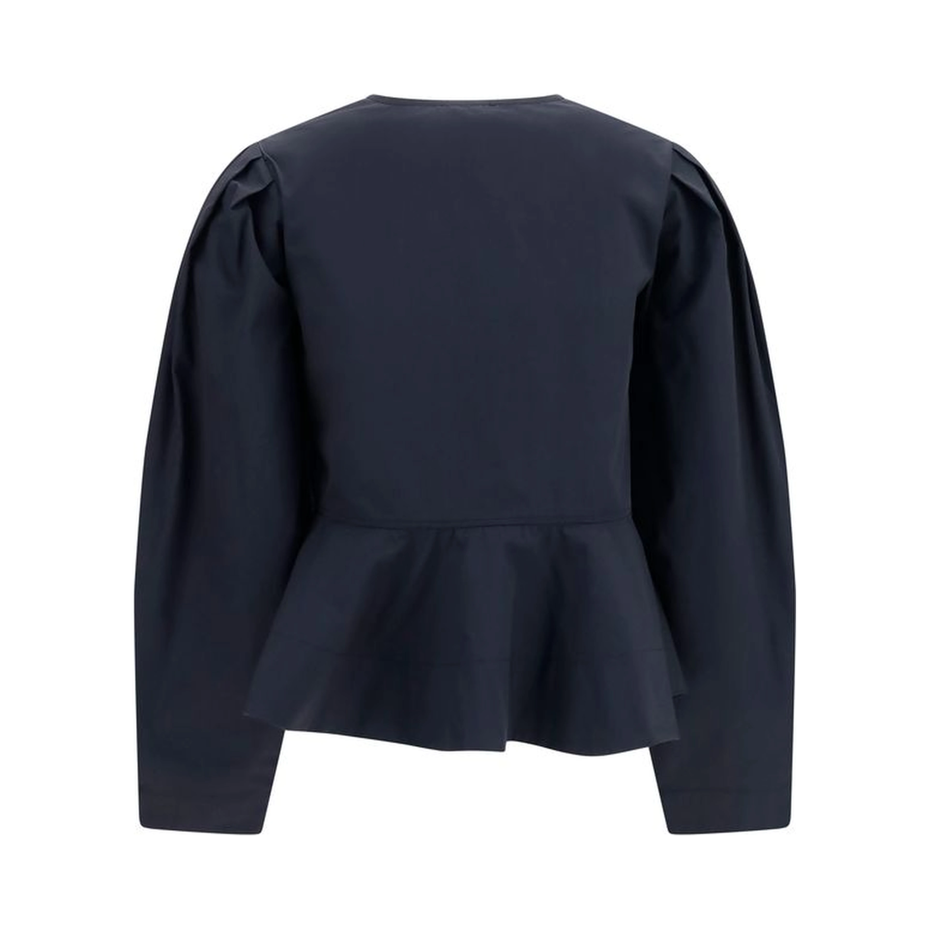 Black Cotton Blouse