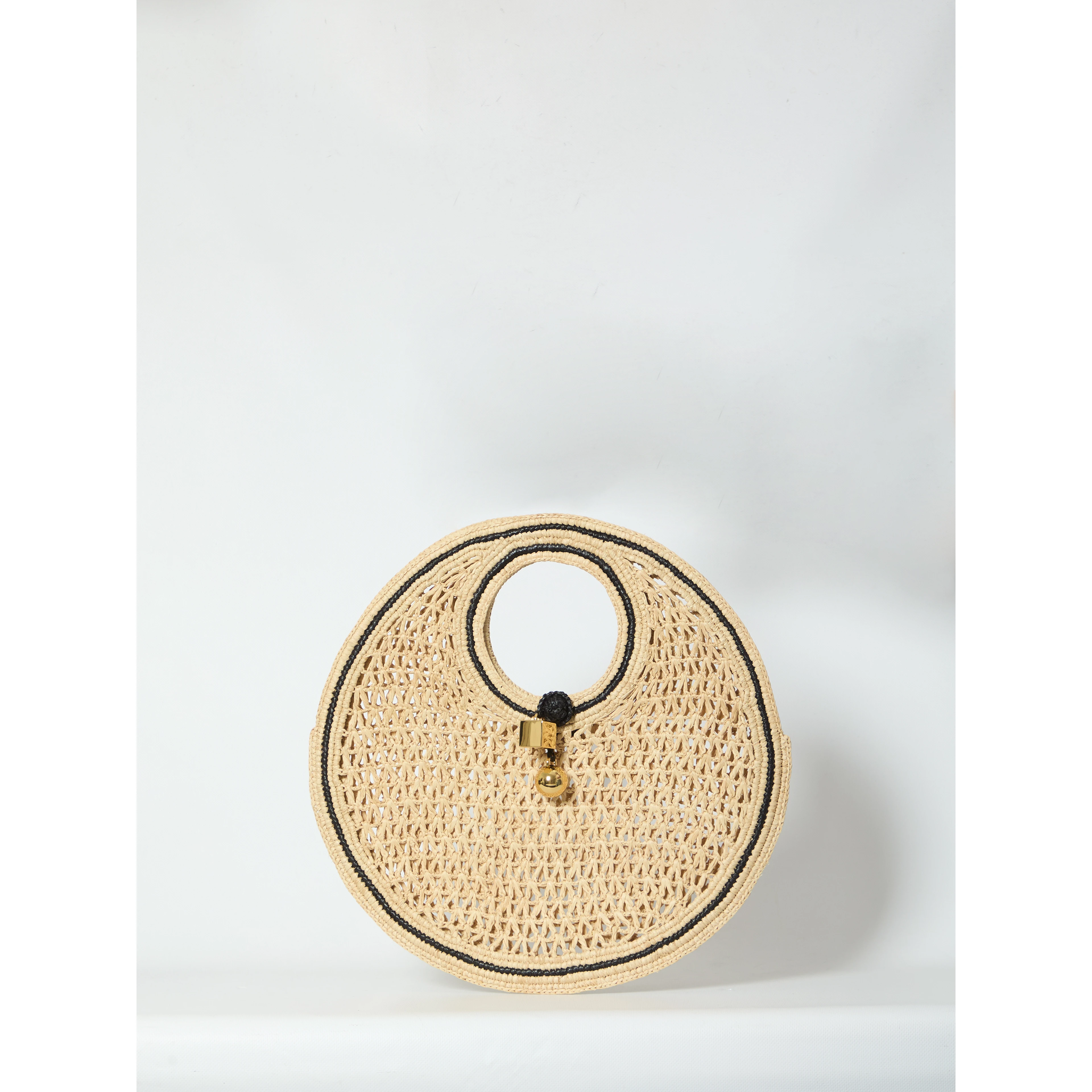 Round beach bag small