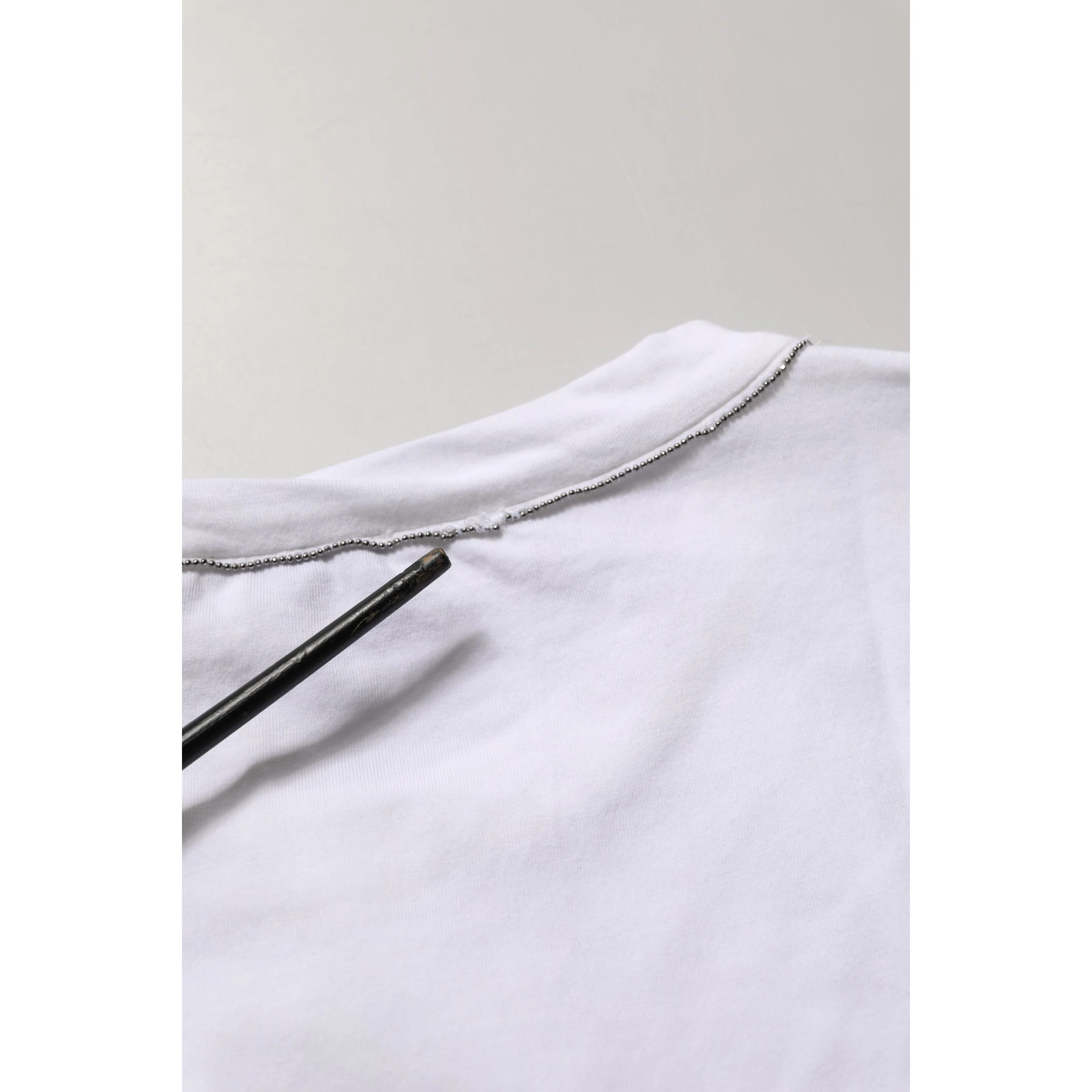 White SleeveLess Crew Neck Tank Blouse Top