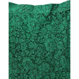 Green Lace High Waist Mermaid Midi Skirt