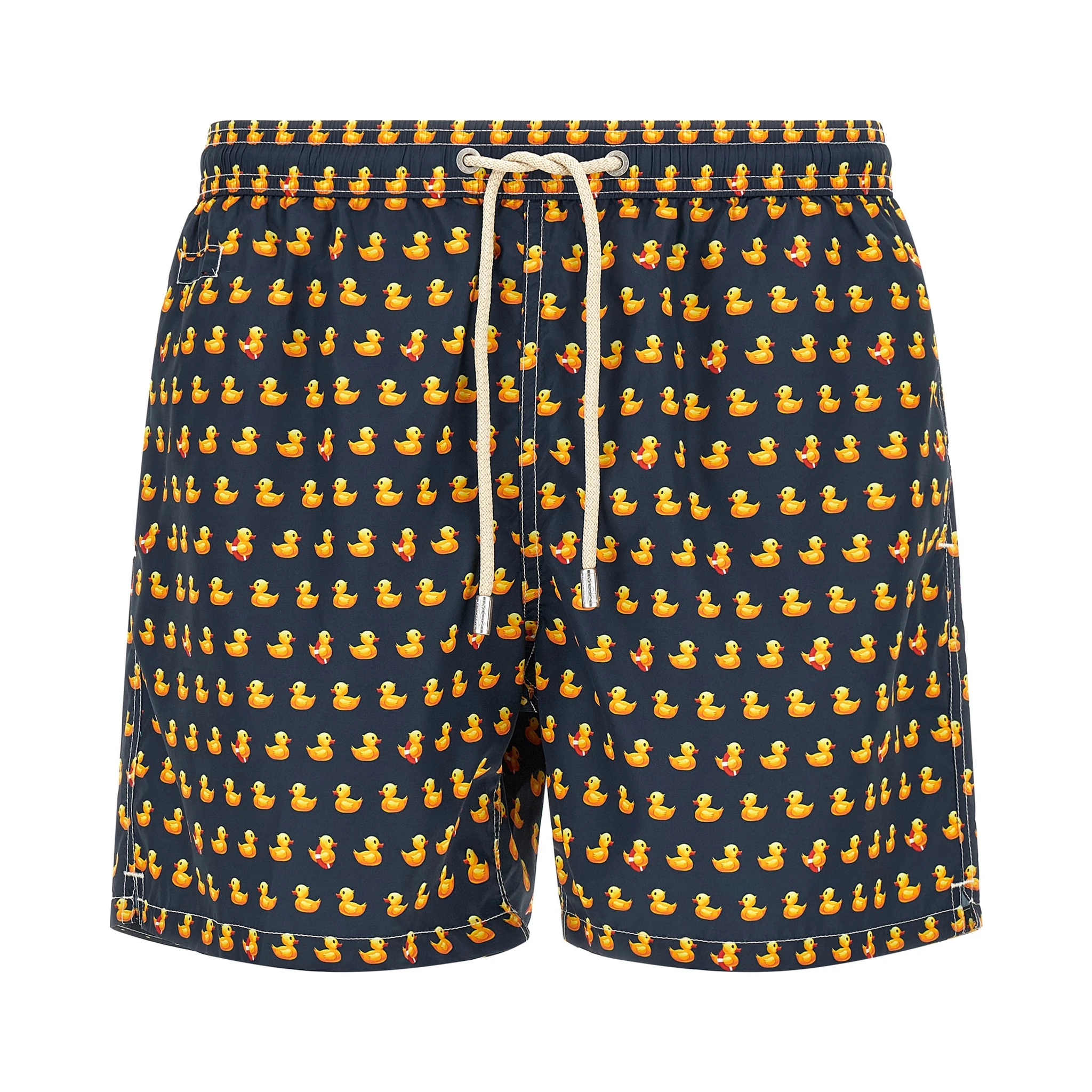 Multicolor Polyester Swim Shorts