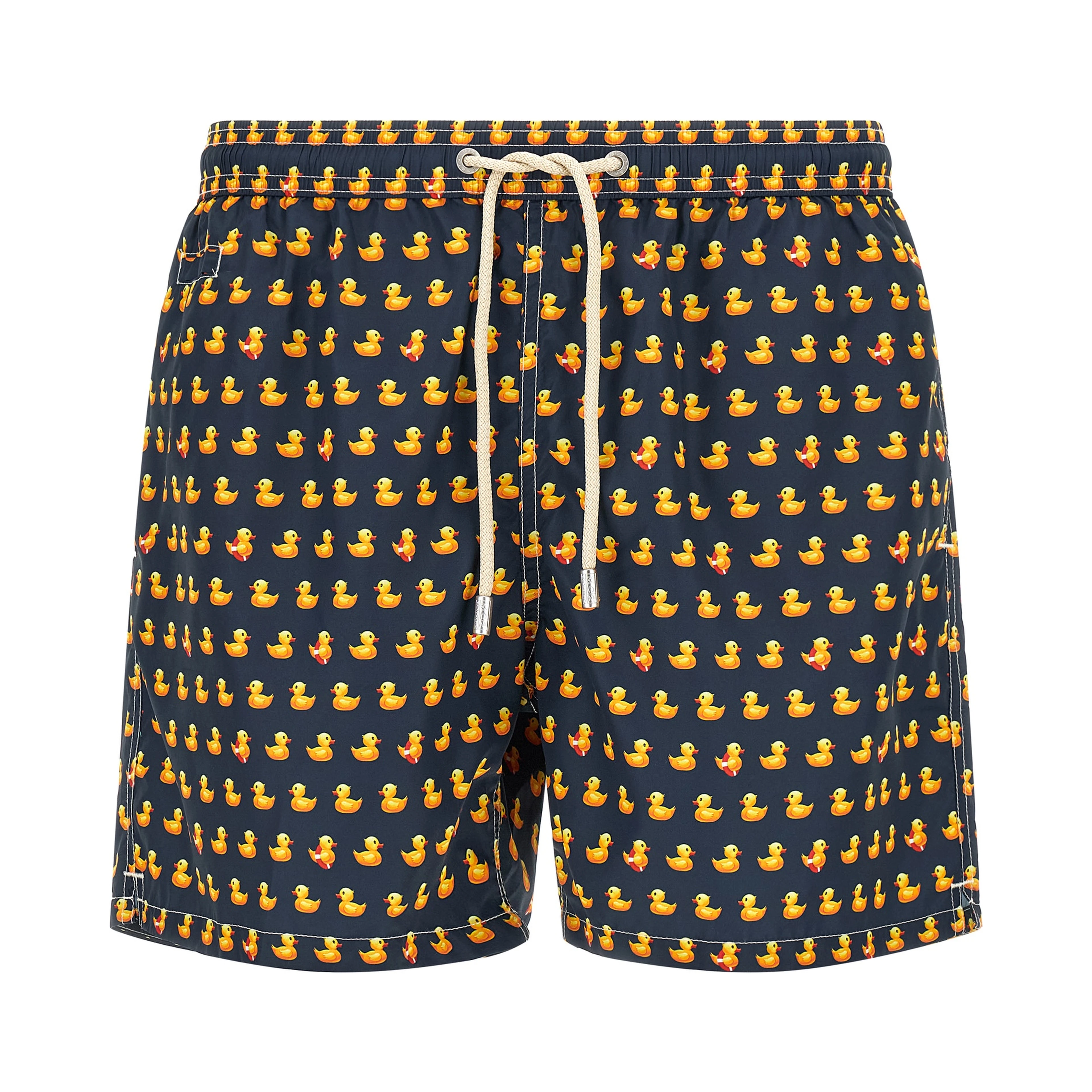 Multicolor Polyester Swim Shorts