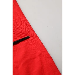 Red Graphic Cotton Jersey Crew Neck T-shirt