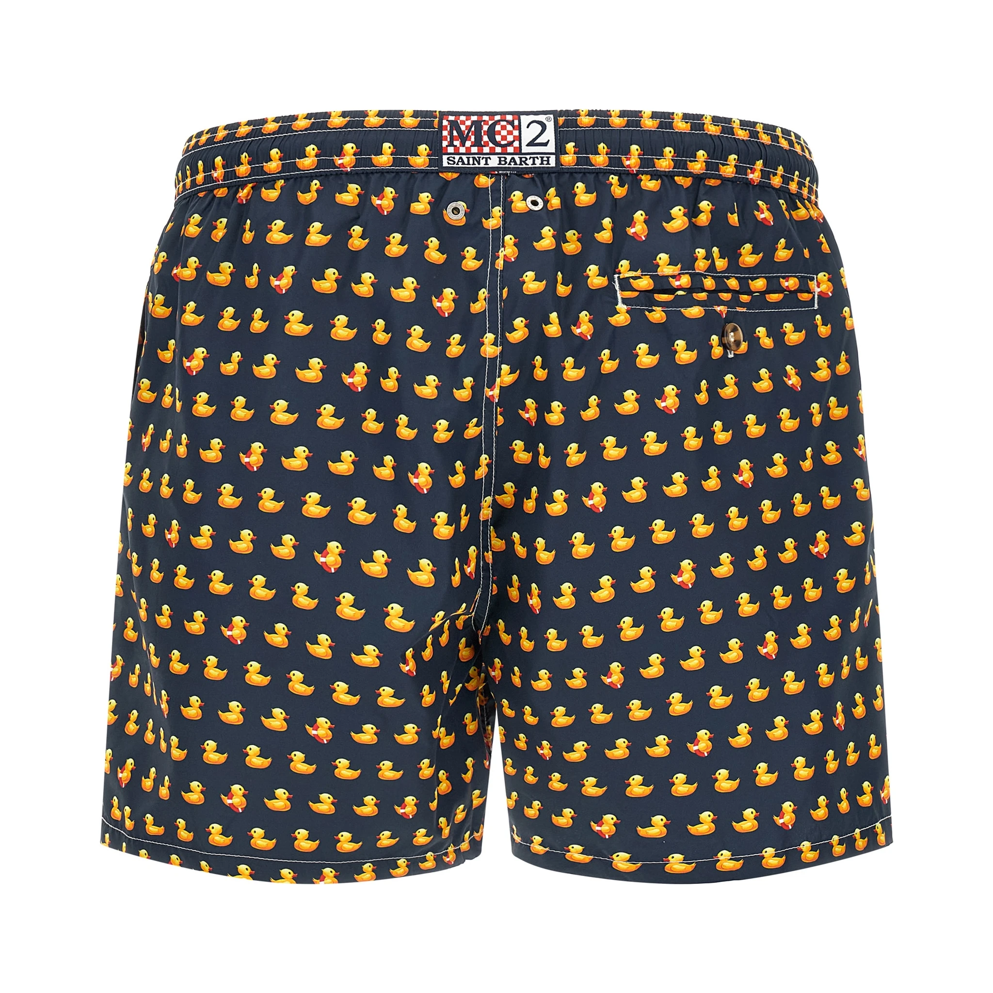 Multicolor Polyester Swim Shorts