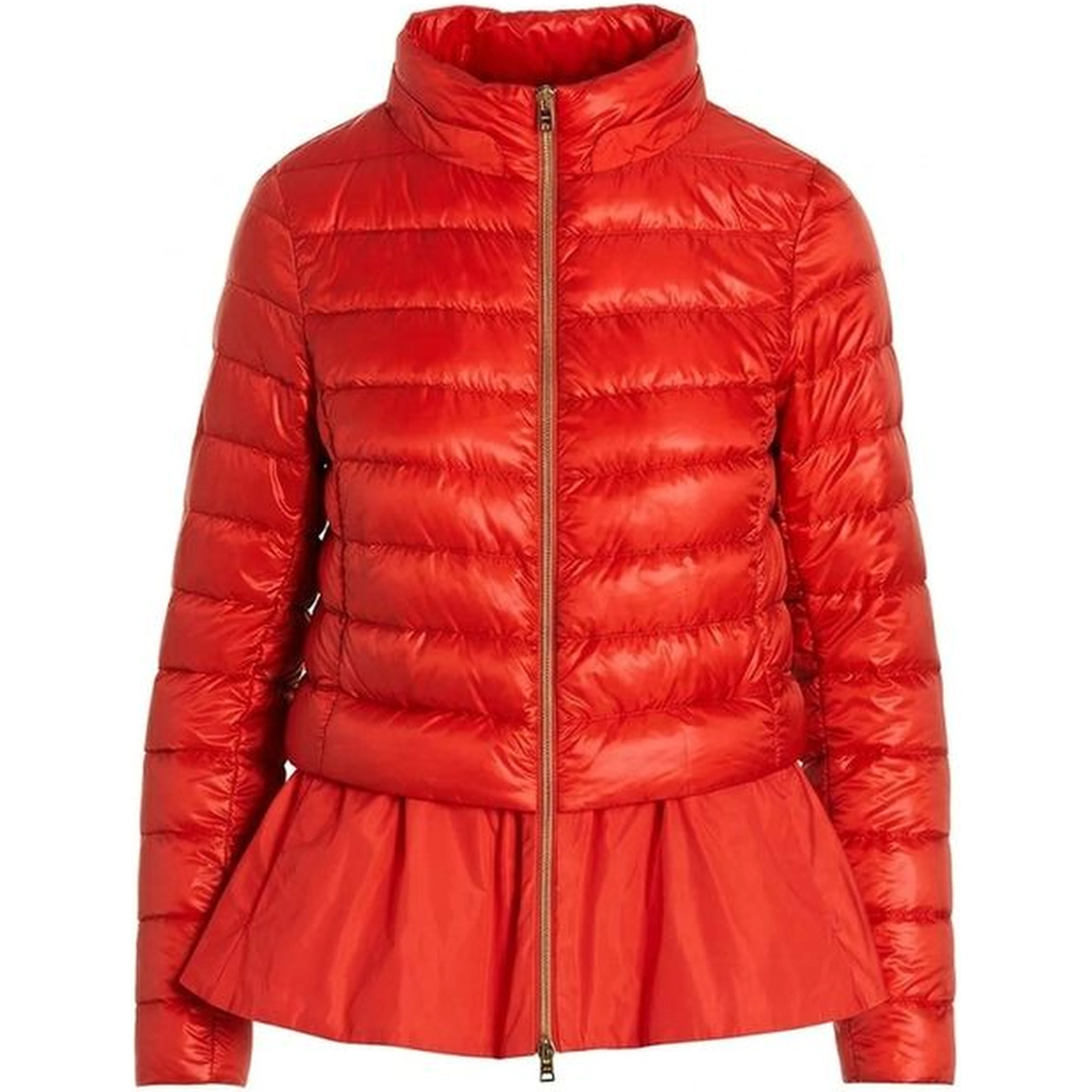 Multicolor Polyamide Full-Length Jacket