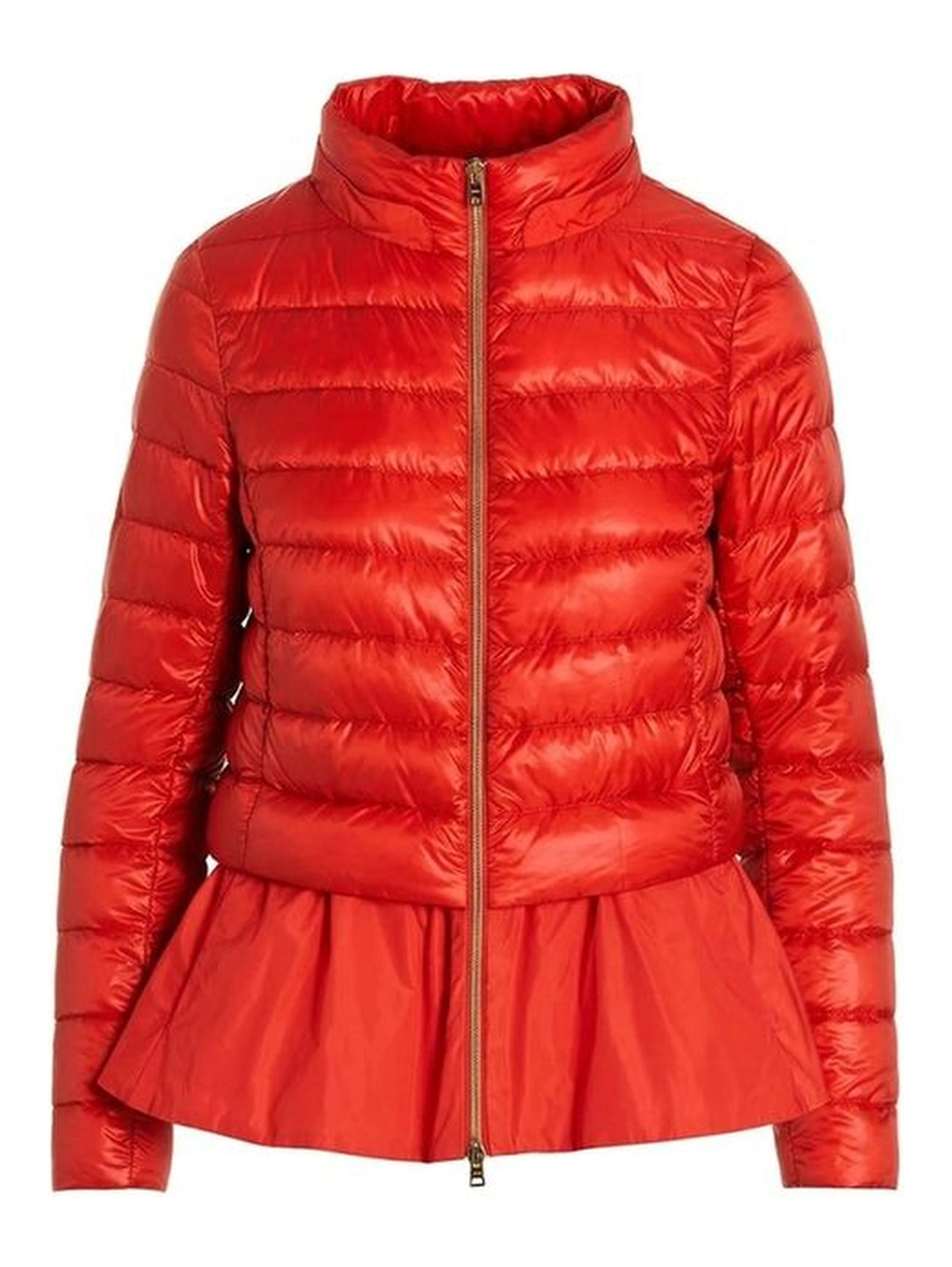 Multicolor Polyamide Full-Length Jacket