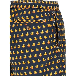 Multicolor Polyester Swim Shorts
