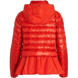 Multicolor Polyamide Full-Length Jacket