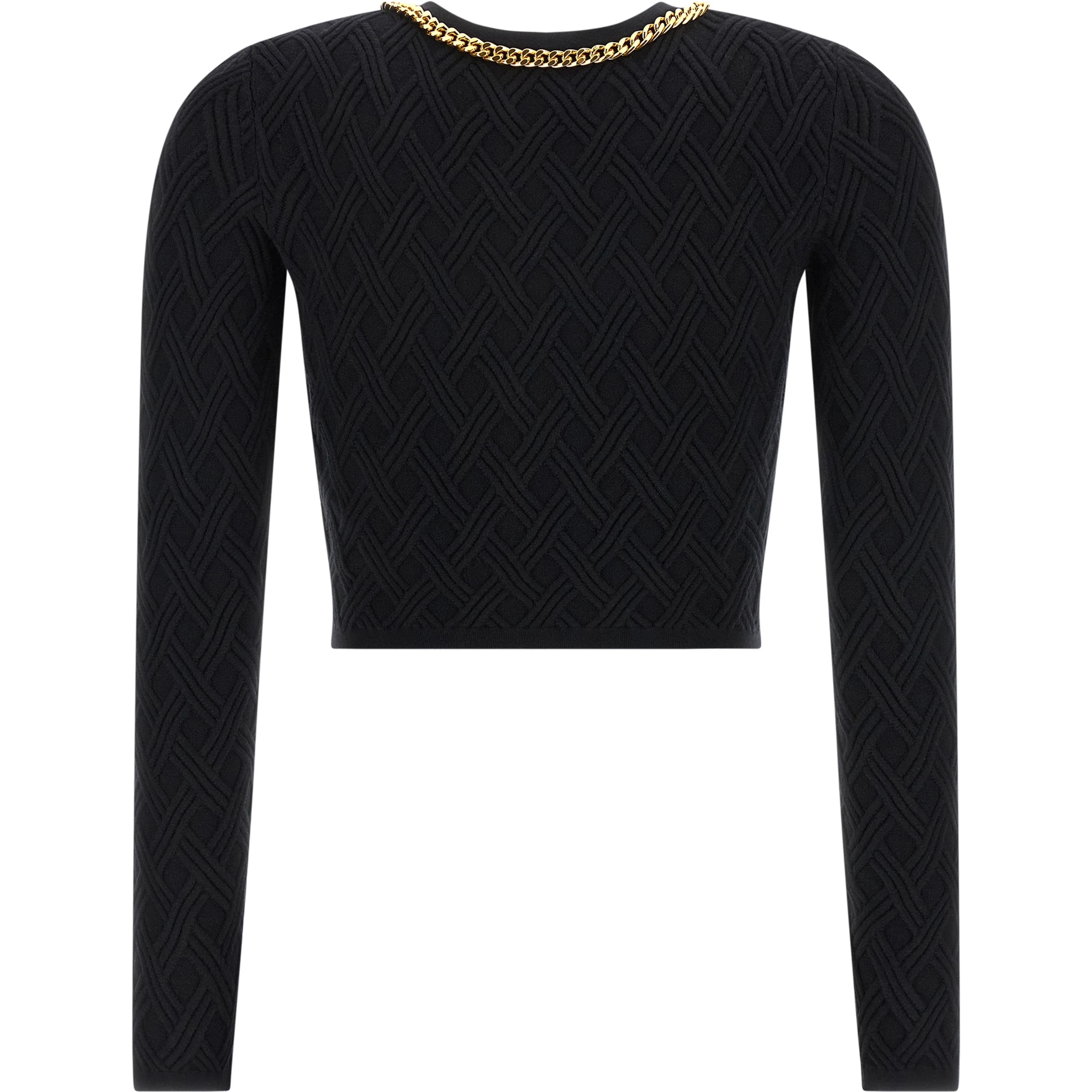 Black Viscose Cardigan