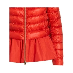 Multicolor Polyamide Full-Length Jacket