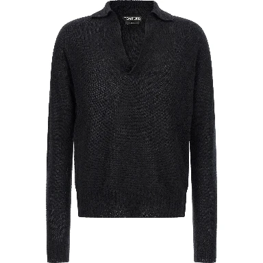 Black Cashmere Cardigan