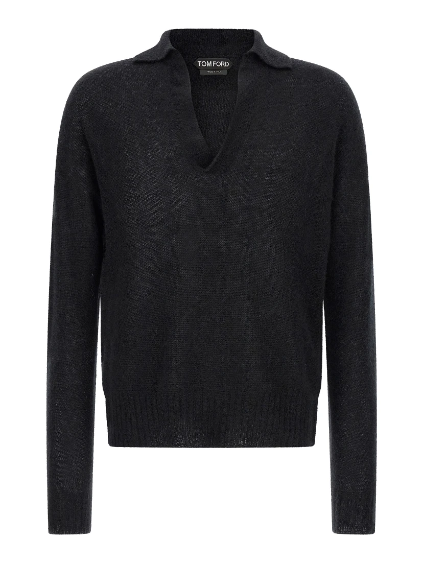 Black Cashmere Cardigan