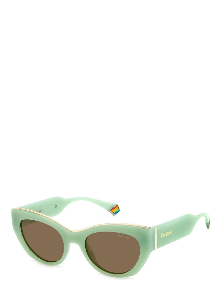 Bicolor Resin Sunglasses