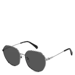 Gray Metal Sunglasses